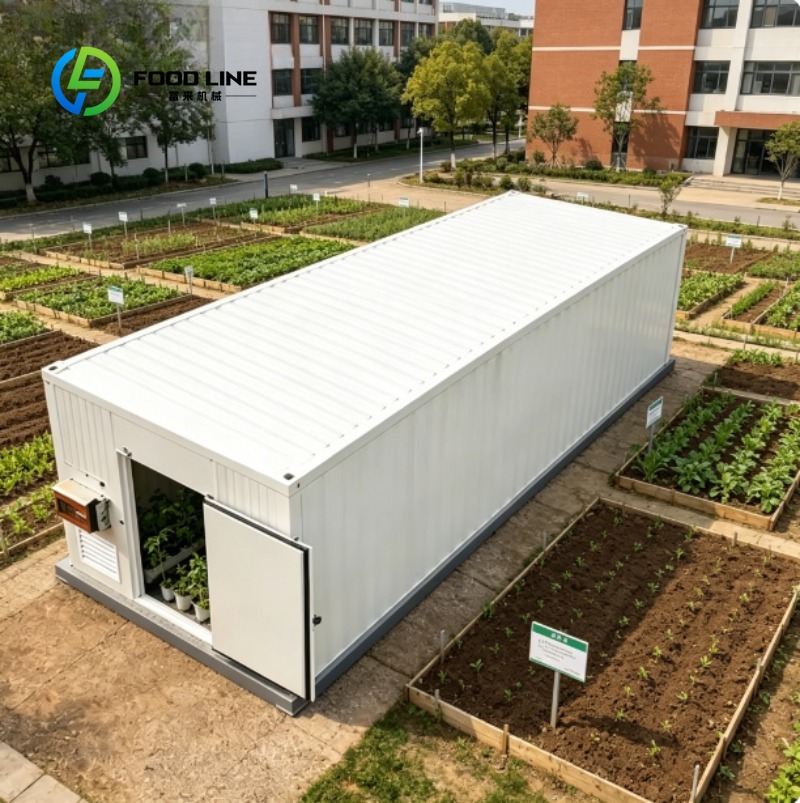نظام زراعة عمودي ذكي في حاويات - مراجعة Urban Farming Vertical وسعره